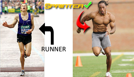 Sprinter vs Jogger